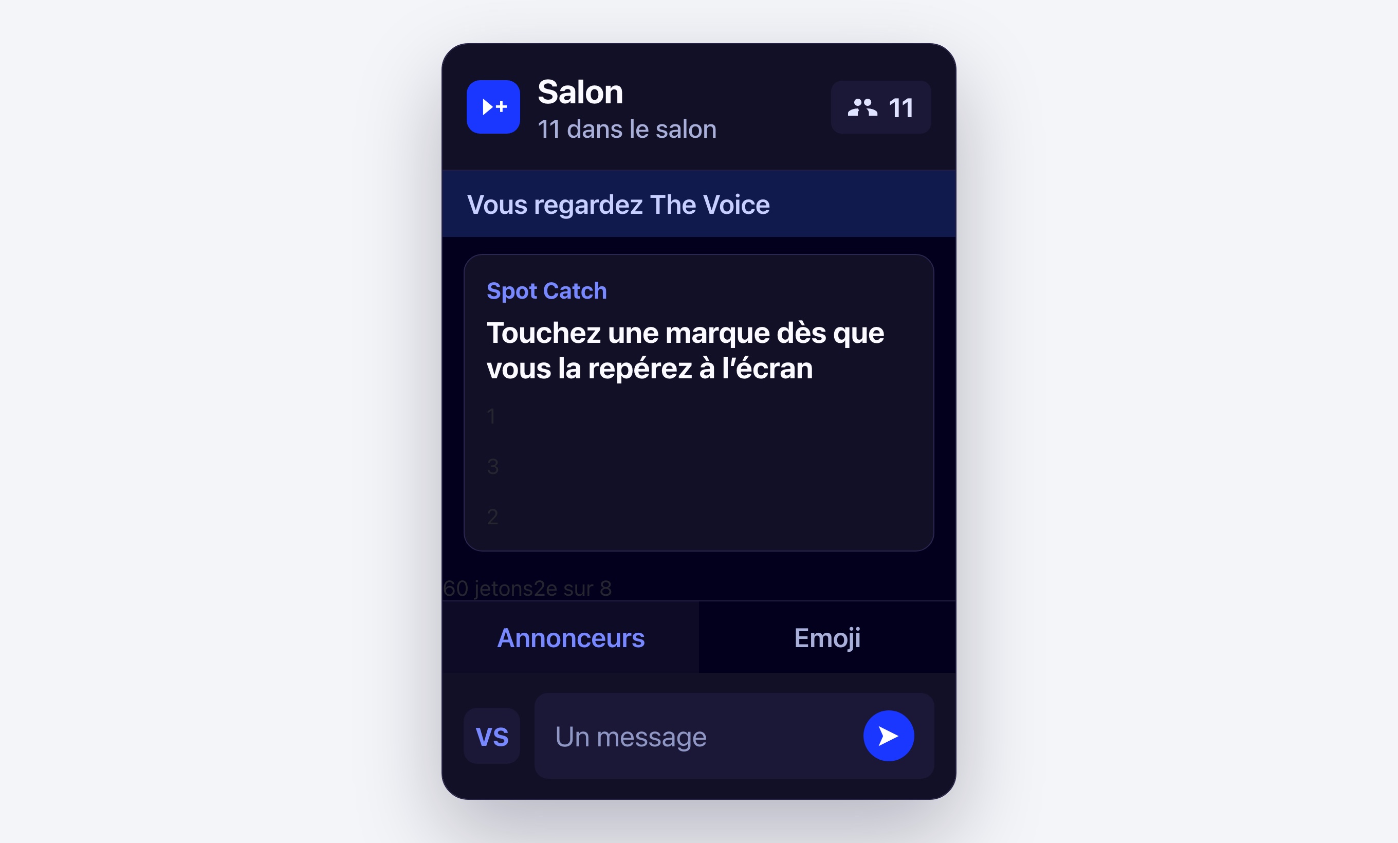 Les marques proposées pendant les coupures de The Voice
